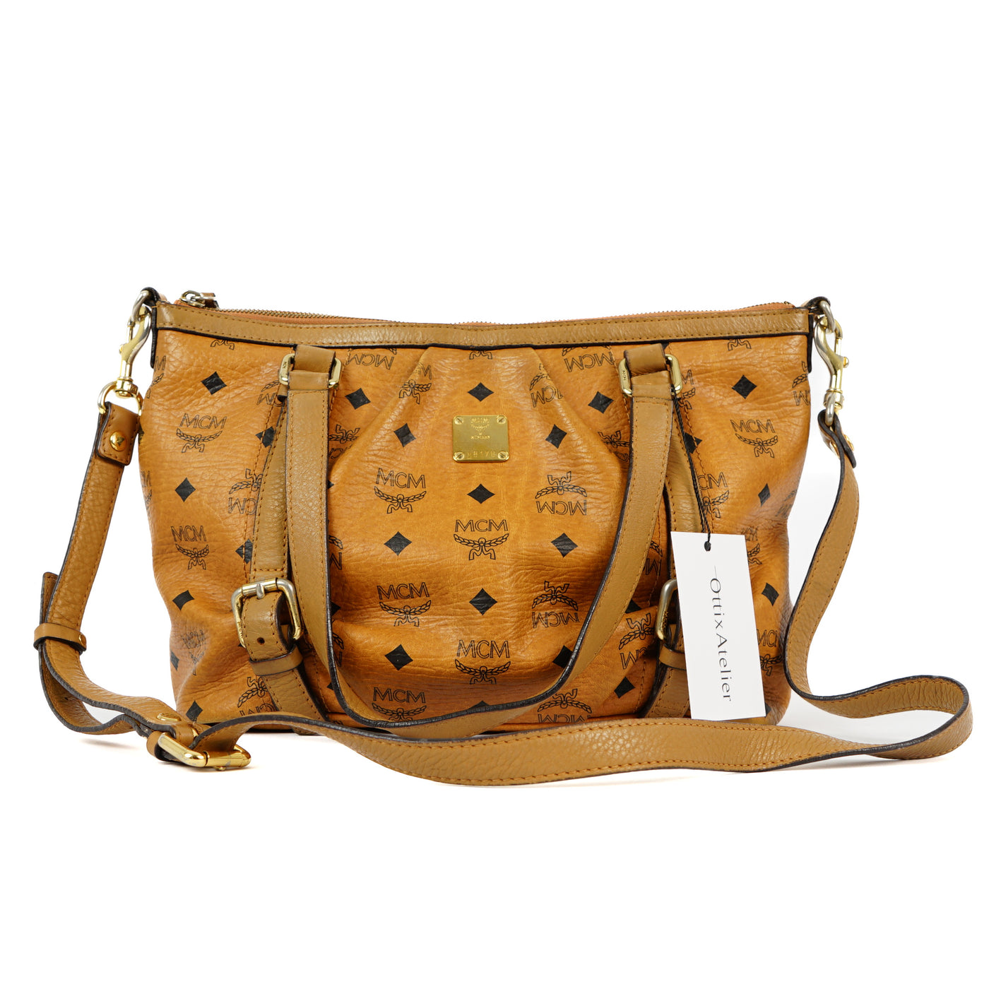 MCM Shopper Braun